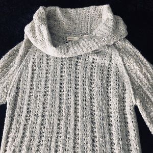 Anthropologie Sleeping On Snow Cowl Neck Sweater